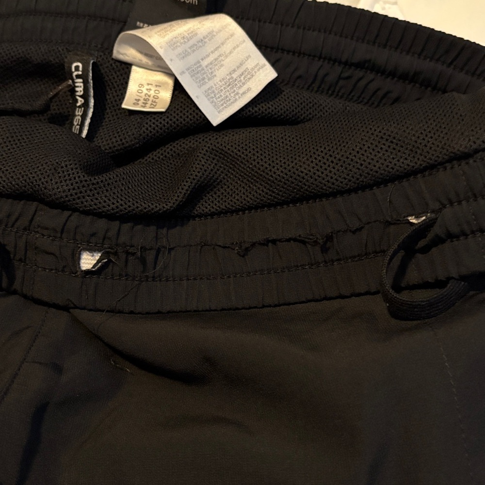 Adidas Black Joggers with White Stripes. Active wear - Picture 5 of 7